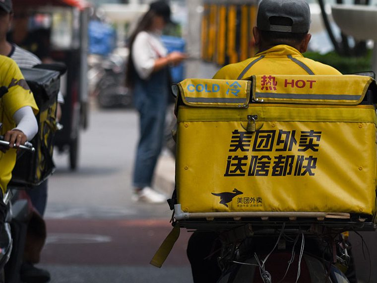 Food delivery in China